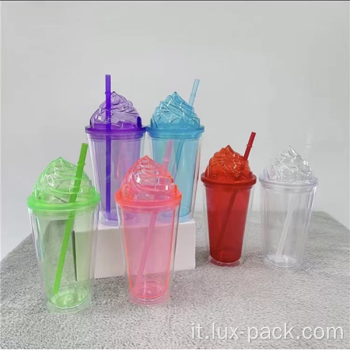 Acrilico isolato con cono di plastica a doppia parete